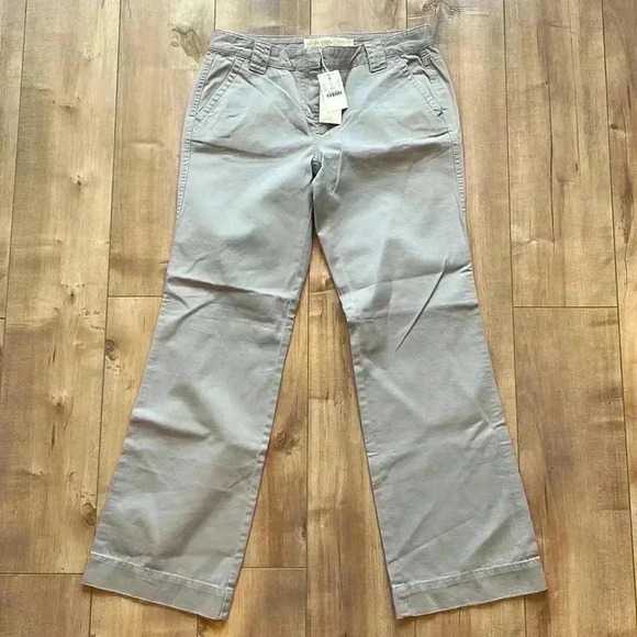 J. Crew Pants - NWT J.Crew Weathered Broken-In Chino Classic Twill Gray Pants Sz 4P